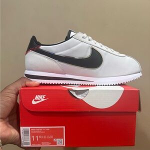 Nike Cortez “Jackie Robinson” White with Black and Red Accents